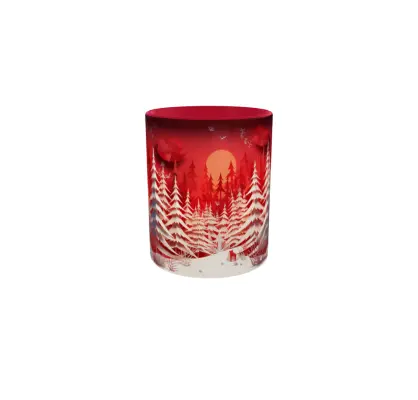 Iarna decor, cana din ceramica, 330ml, model cgs1792